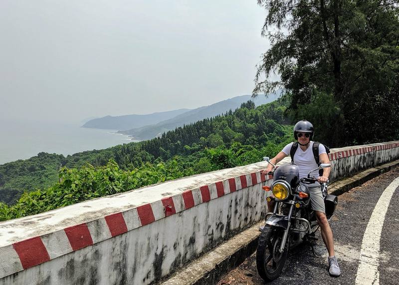 Hai Van Pass motorbike Vietnam